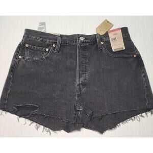 Levi's women's high rise shorts 501 button fly W33''